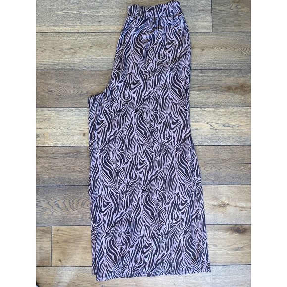 Zelie For She Sedona Leisure Wide Leg Pants Zebra Women's Size 2X - Picture 3 of 7